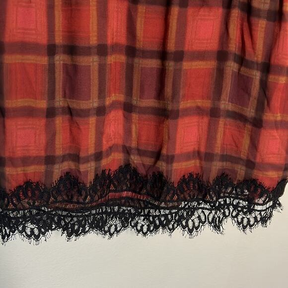 Haute hippie country roads silk lace dress women’s size M - Picture 7 of 8